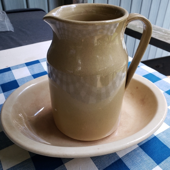 Moira pottery England Kitchen Bowl And Pitcher Pottery Poshmark